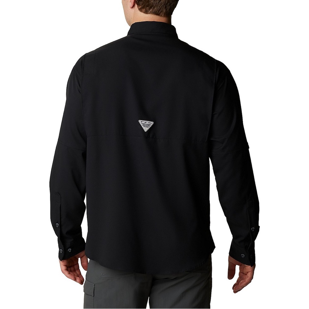 Columbia Men's Black Casual Button Down Shirt - Picture 2 of 14